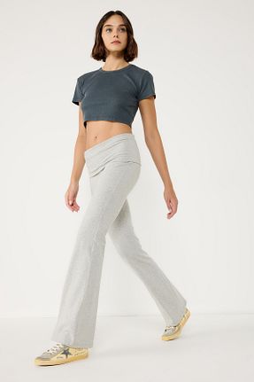 شلوار کرمگن طوسی زنانه Bootcut No Matter What - کد 864470001