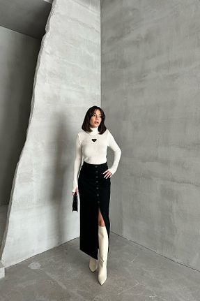 دامن مشکی زنانه پنبه ای XRAY JEANS - کد 864467606