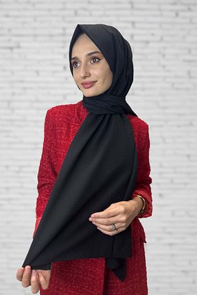 شال مشکی زنانه پنبه ای Shecarf - کد 864472705