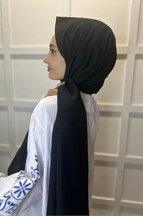 شال مشکی زنانه پنبه ای Shecarf - کد 864472951