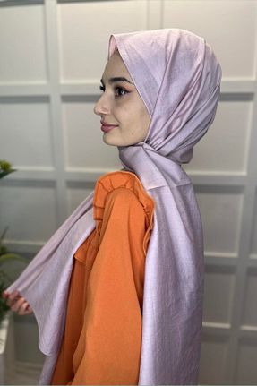 شال صورتی زنانه پنبه ای Shecarf - کد 864472828
