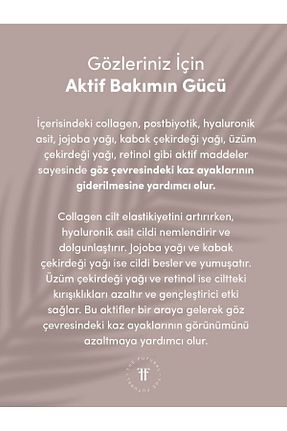 سرم چشم Koyu Halka Karşıtı THE FUTURE NATURAL - کد 736331539
