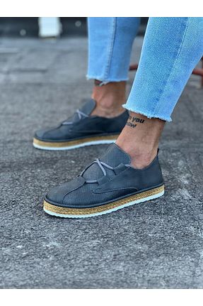 کفش کژوال طوسی مردانه پاشنه کوتاه (1 - 4 سانتی متر) COWBRAND - کد 859946299