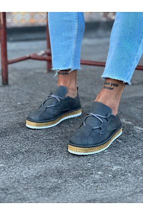 کفش کژوال طوسی مردانه پاشنه کوتاه (1 - 4 سانتی متر) COWBRAND - کد 859946299