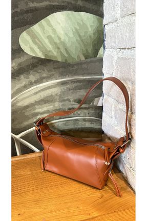 کیف دستی قهوه ای زنانه سایز متوسط Kübi - کد 864510145