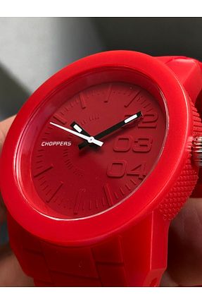 ساعت مچی قرمز زنانه 41 میلی متر Choppers - کد 864517436