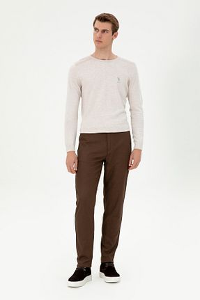 شلوار قهوه ای مردانه بافتنی U.S. Polo Assn. - کد 864651227