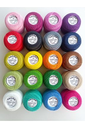 نخ گلدوزی رنگی fabricorg - کد 206595644