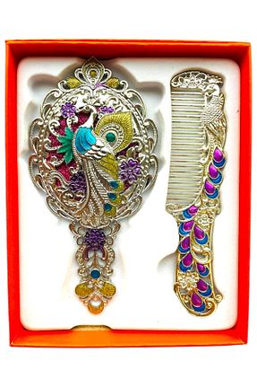 آینه طوسی فلزی GALATA GIFT - کد 864673710
