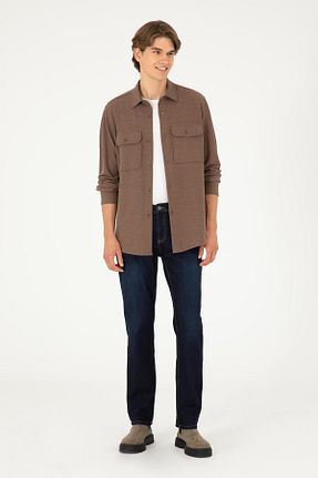 شلوار آبی مردانه پنبه ای U.S. Polo Assn. - کد 864673090