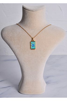 گردنبند استیل ( فولاد ) رنگی زنانه استیل (فولاد) shiva accessorie - کد 864777367