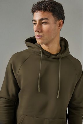 ست گرمکن خاکی مردانه پنبه پلی استر CMZ COLLECTİON - کد 864698821