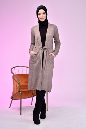 رویه حجاب قهوه ای زنانه اکریلیک Ferace - کد 172548292