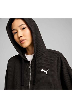 سوئیشرت اسپرت مشکی زنانه رگولار Puma - کد 866681548