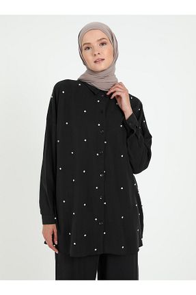 ست بالاتنه و پائین تنه مشکی زنانه بافتنی VAV - کد 864722625