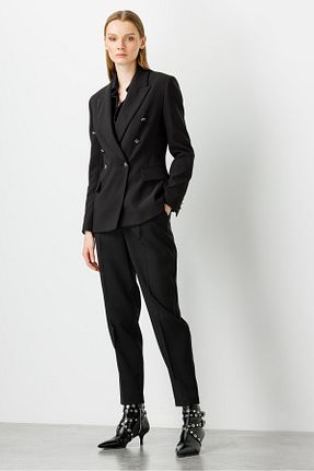 کت مشکی زنانه رگولار Moda İlgi - کد 786395593