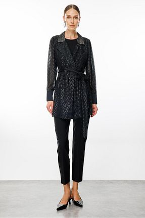 تونیک مشکی زنانه بافتنی Moda İlgi - کد 837989143