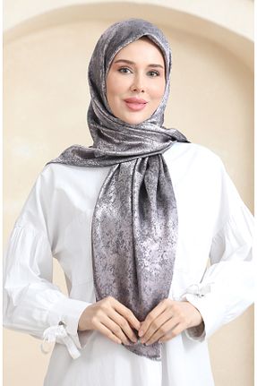روسری بنفش 100 x 100 sefamerve - کد 864738465