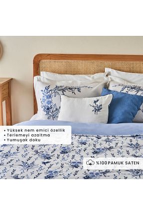 روتختی تک نفره آبی پنبه ای Bella Maison - کد 864755631