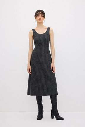 لباس طوسی زنانه بافتنی adL - کد 859186725