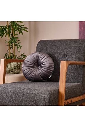کوسن و روکش کوسن طوسی پلی استر Evidea - کد 863665139