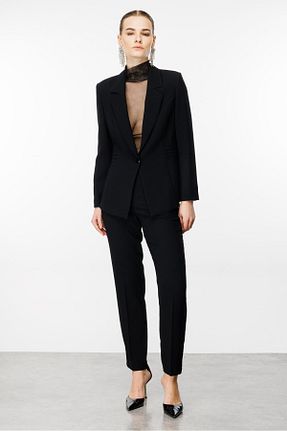 شلوار مشکی زنانه پارچه Moda İlgi - کد 843523708