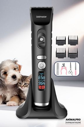 ماشین اصلاح صورت مشکی بی سیم GoldMaster - کد 859617786