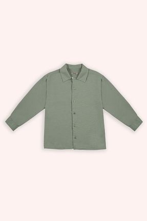 پیراهن سبز بچه گانه رگولار Panço - کد 862577555