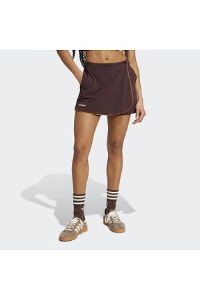 شوارک اسپرت قهوه ای زنانه مینی adidas - کد 854486069