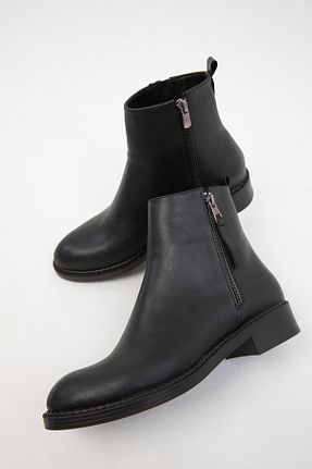 بوت / نیم بوت مشکی زنانه چرم مصنوعی SOHO - کد 859994078