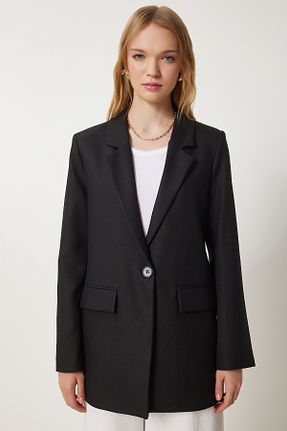 کت مشکی زنانه Blazer Happiness İstanbul - کد 864725872