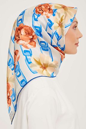 روسری آبی İpek Tivil Armine - کد 771514362