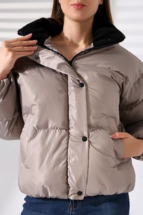 کاپشن قهوه ای زنانه Bomber GAREN - کد 864790499