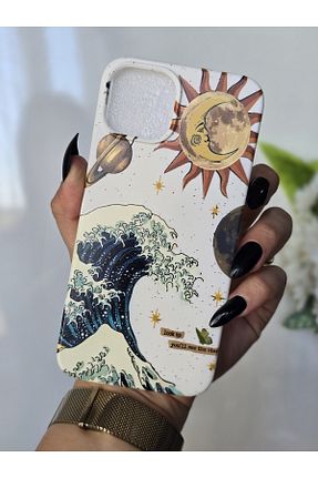 کاور و قاب نارنجی iPhone 13 Magic Ring - کد 864799296