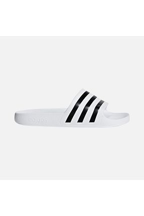 دمپائی سفید زنانه چرم مصنوعی adidas - کد 36287567