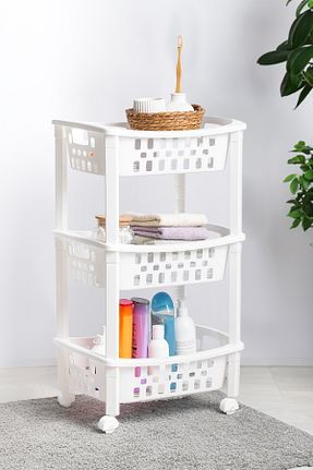 نظم دهنده حمام سفید پلاستیک Porsima - کد 864909128