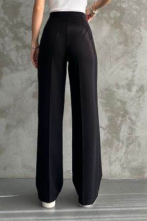 شلوار مشکی زنانه بافتنی macharel jeans - کد 858120467