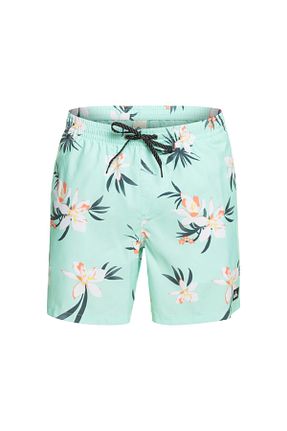 شلوارک ساحلی نارنجی مردانه پلی استر Quiksilver - کد 673858069