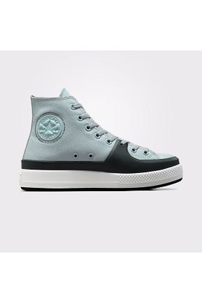 کفش اسنیکر آبی مردانه بند دار Converse - کد 864940555