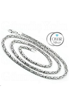گردنبند نقره مردانه 925 عیار Omar - کد 776529424