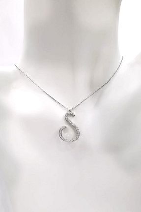 گردنبند نقره زنانه 925 عیار Omar - کد 133755391