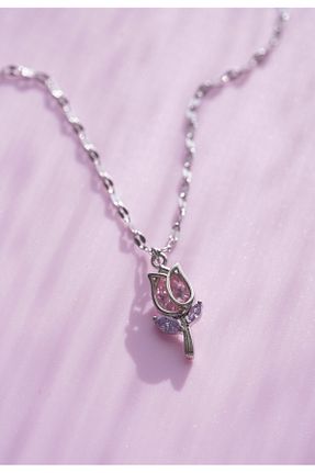 گردنبند استیل ( فولاد ) زنانه استیل ضد زنگ AŞIK ACCESSORIES - کد 864946315