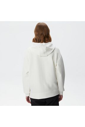 سوئیشرت سفید زنانه ساده Lacoste - کد 777964190