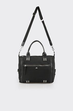 کیف دستی مشکی زنانه پارچه ای Elle - کد 794776024