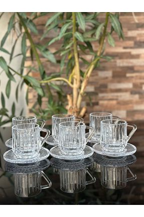 فنجان چای سفید شیشه AROW - کد 864983272
