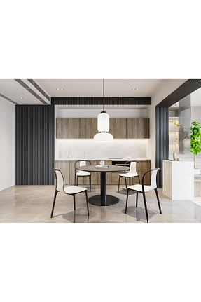 محصول دکوراسیون دیوار طوسی چوب TKS Kapı - کد 864971433