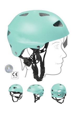 کلاه کاسک و لوازم ایمنی فیروزه ای Sportaj - کد 864988165