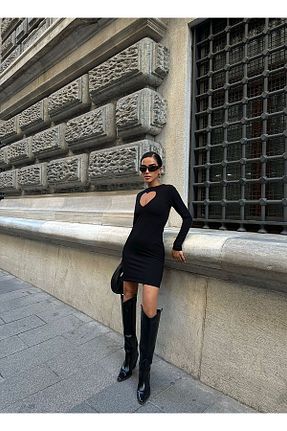 لباس مشکی زنانه بافت TAYT VEGAS - کد 807523666