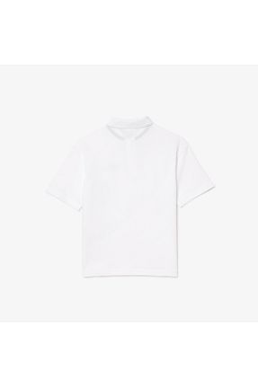 پولوشرت سفید بچه گانه پنبه ای Lacoste - کد 864975584