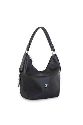 کیف دوشی مشکی زنانه چرم مصنوعی Nas Bag - کد 634966465